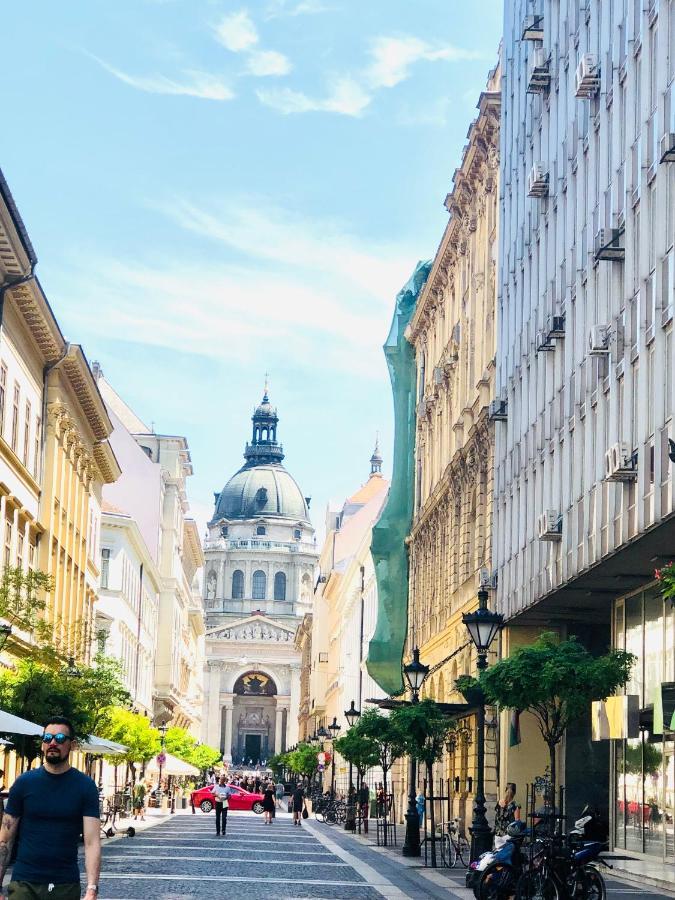 Budapest downtown Andrássy Exterior foto