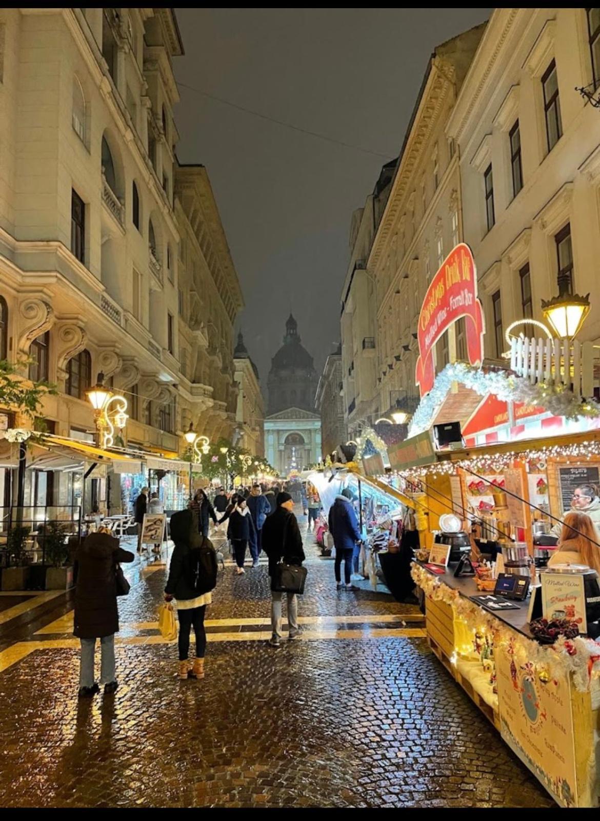 Budapest downtown Andrássy Exterior foto